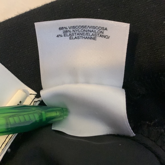 Anne Klein Black Pull On Slim Ankle Pants - Picture 13 of 15